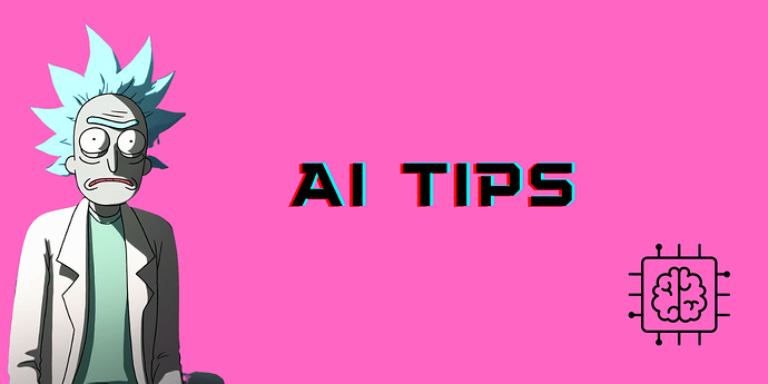 AI Tips - Rick Sanchez