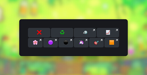 Display up to 6 of your favorite platforms