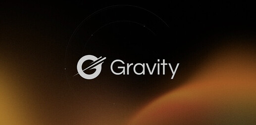 The image features the word "Gravity" with a stylised "G" logo on a dark, gradient background. (Captioned by AI)