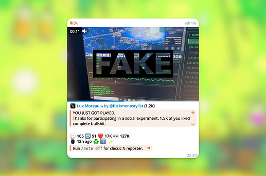 New Tweet layout example