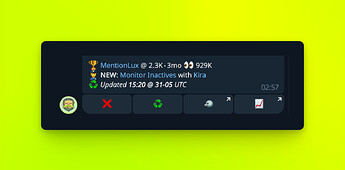 Example buttons