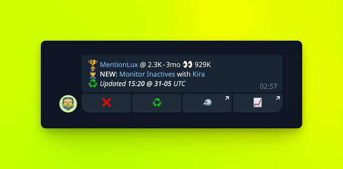 Example buttons